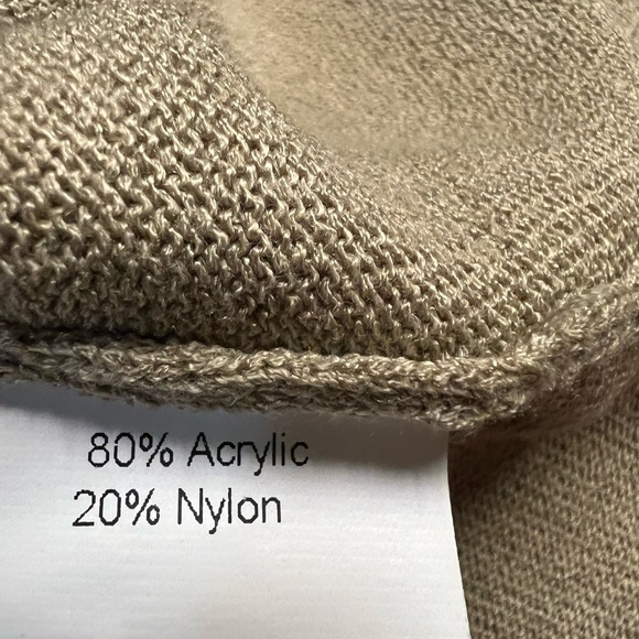 Ming Wang Beige Layering Tank Shirt Braided Scoop Neckline Size Small - Picture 8 of 10